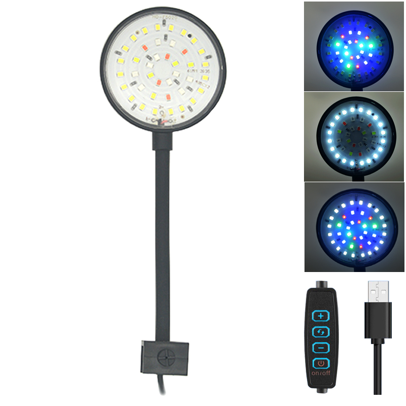 Aquarium Plant Grow Light - Usb aquário lâmpada led luz do