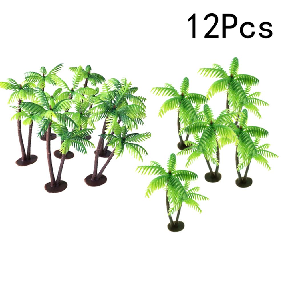Planted Aquarium Models - Mini Árvores de Palmeira Artificiais para