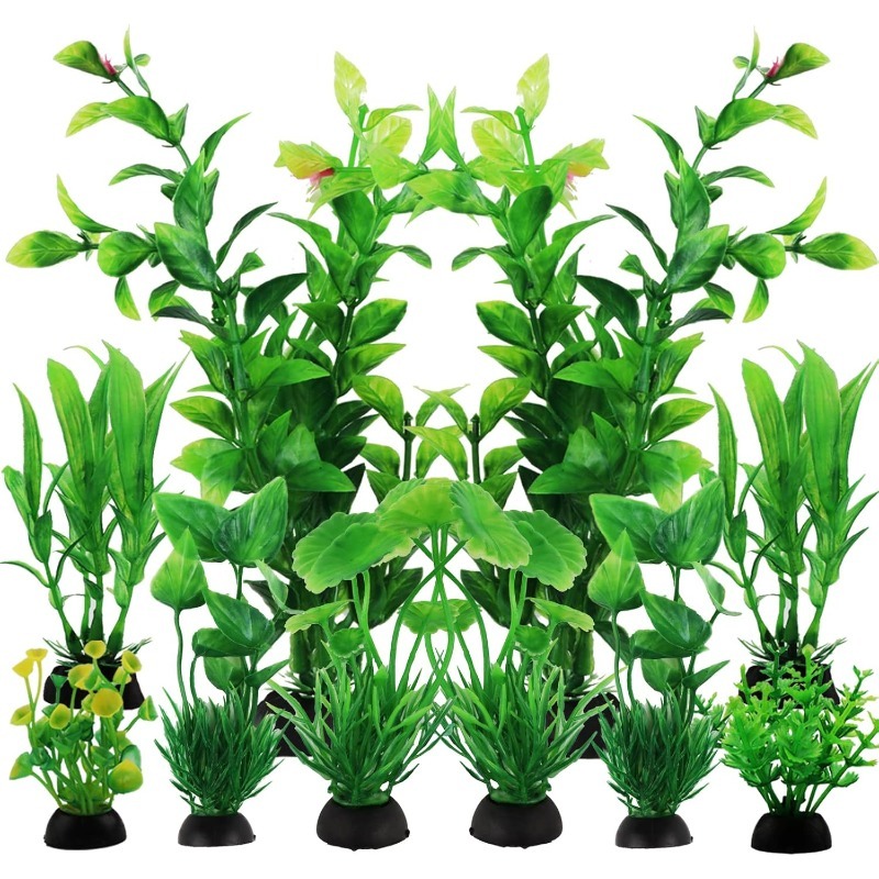 Aquarium Plant Vine - Conjunto de 10 Peças de Plantas