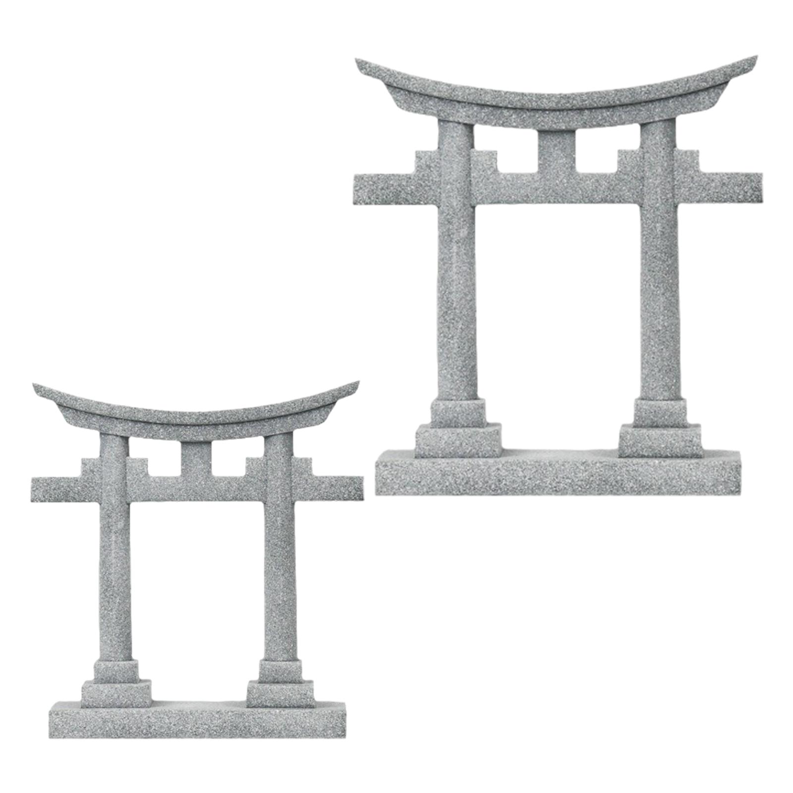Planted Aquarium Models - Japão torii portão santuário modelo estatueta