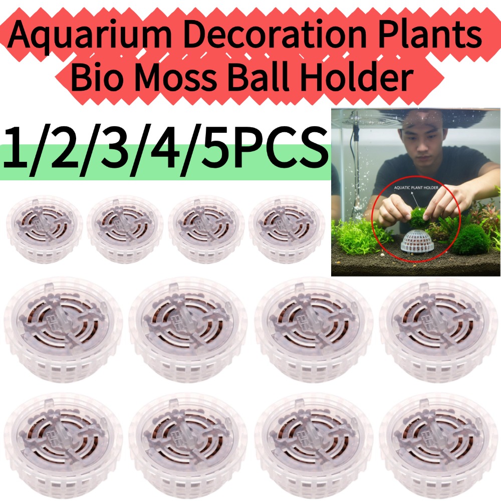 Planted Aquarium Moss - 1/2/3/4/5 Peças de Plantas Decorativas para