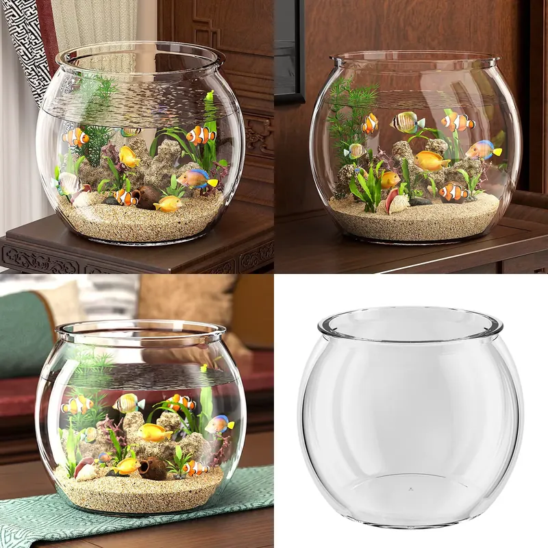 Aquarium Plant Live - Aquário de Mesa Compacto de Plástico