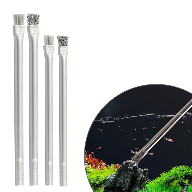 Planted Aquarium Tools - Aquapro escova de limpeza de algas,