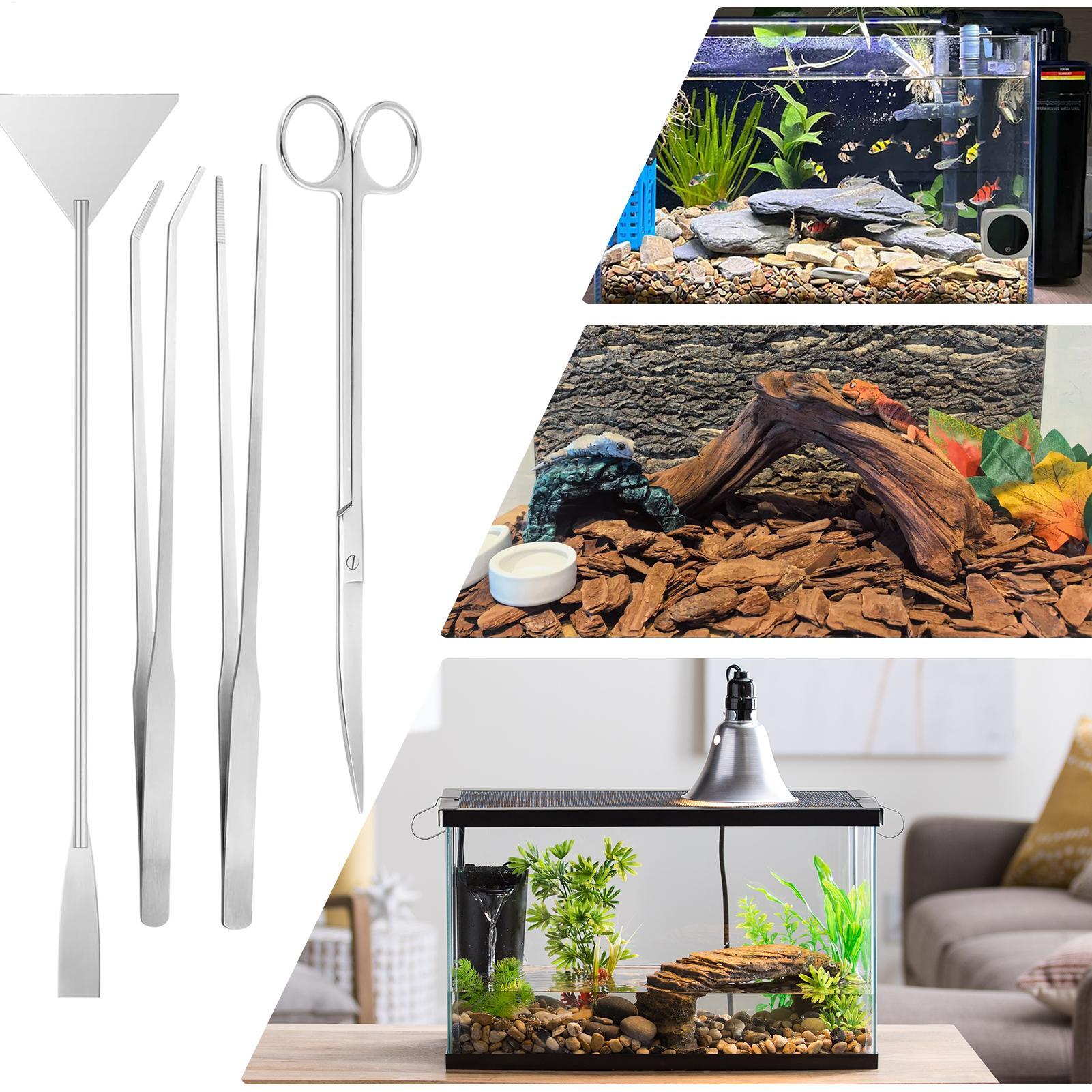 Planted Aquarium Maintenance - Kit de ferramentas para aquário, 4