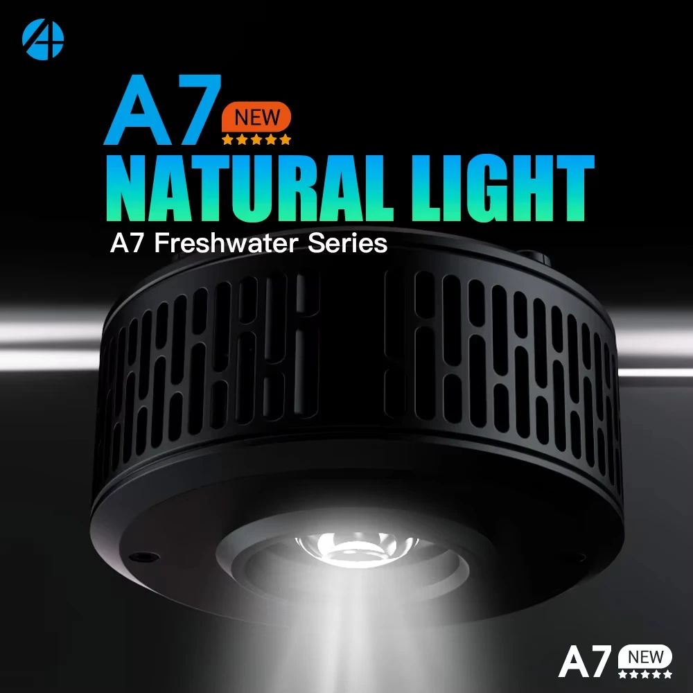 Aquarium Plant Grow Light - Luz Natural AIPAI A7PE/A7P/A7P-S com Controle