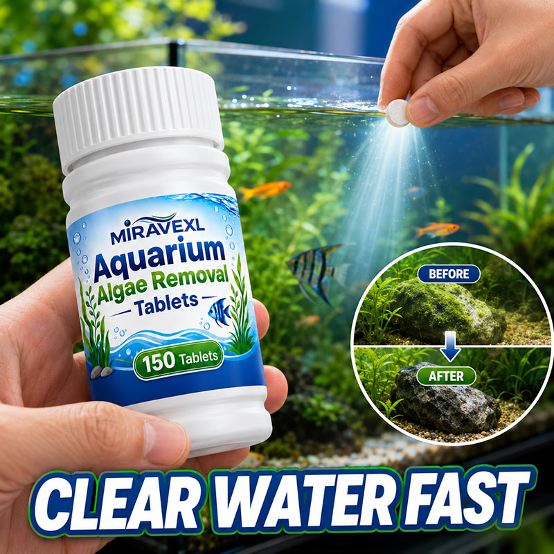 Planted Aquarium Tools - MIRAVEXL 150 Comprimidos para Remoção de