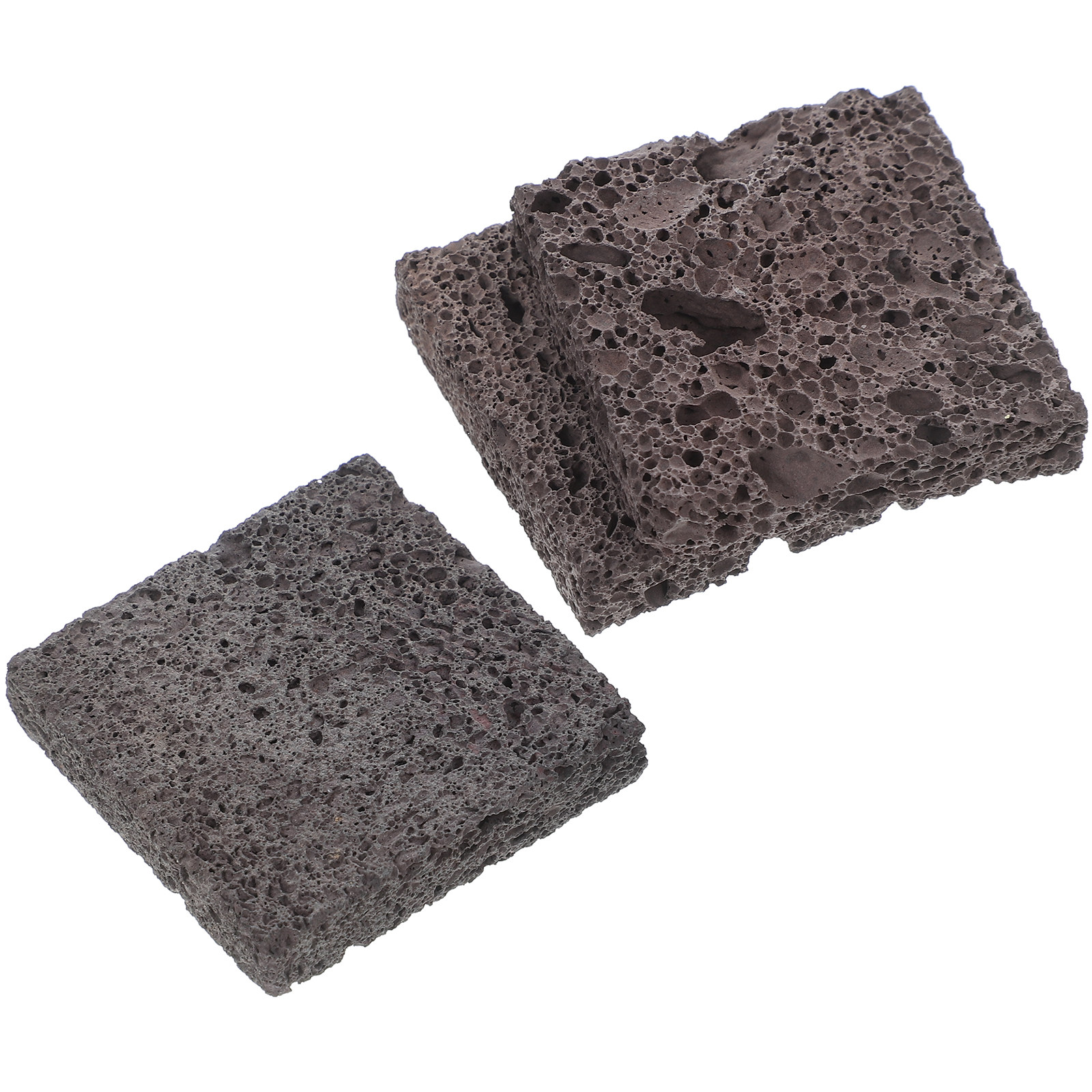 Planted Aquarium Moss - 3 Peças de Rocha Vulcânica para