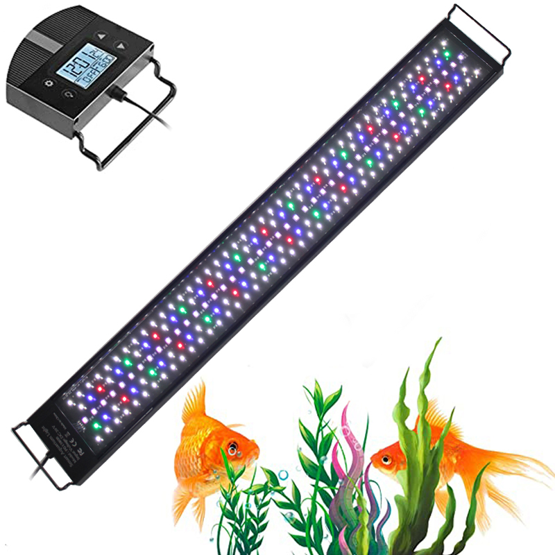 Aquarium Plant Grow Light - Luz led programável para aquário, 8