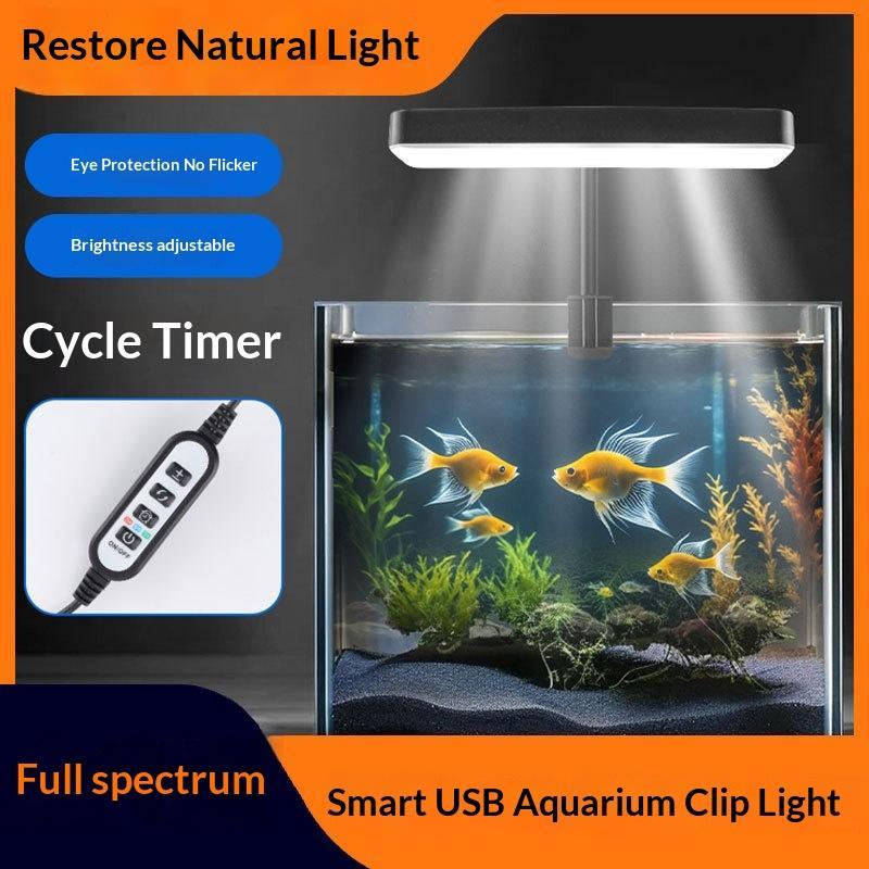 Aquarium Plant Grow Light - Luz LED de Espectro Completo para