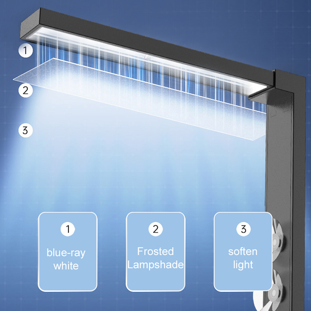 ABS LED Light para pequenos pe - Aquarium Plant Grow Light avaliação e preço