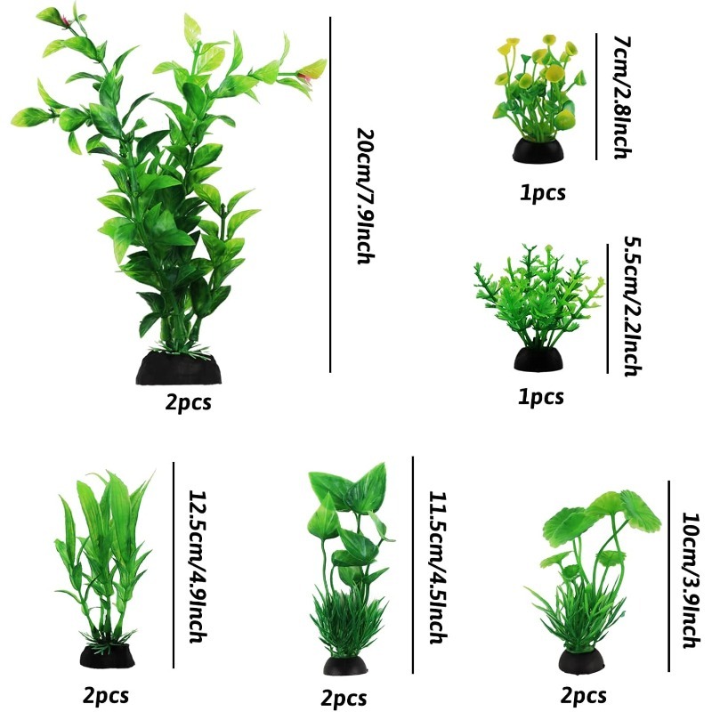Conjunto de 10 Peças de Planta - Aquarium Plant Vine avaliação e preço