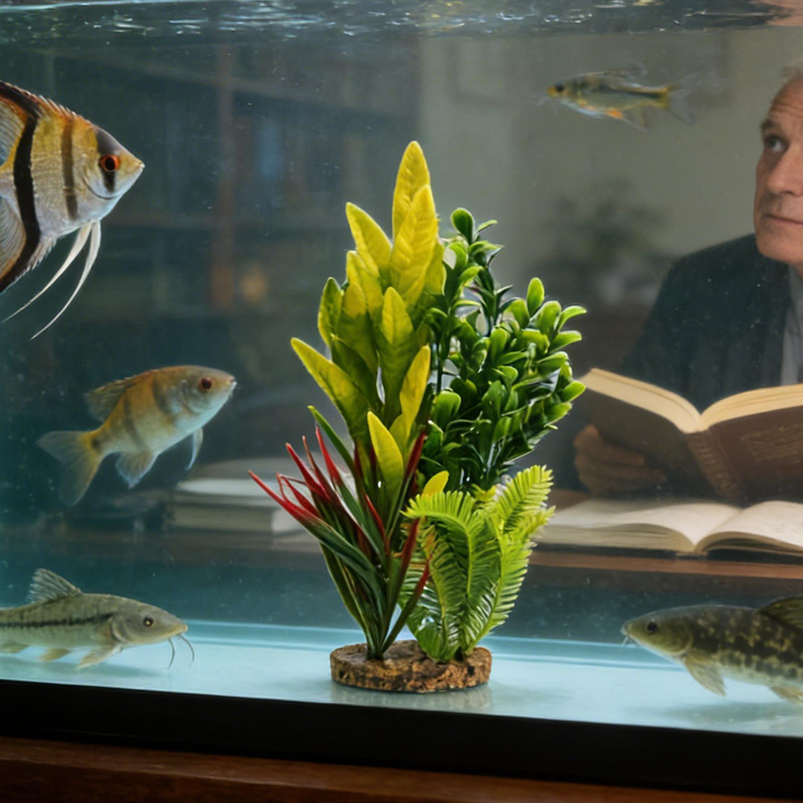 Plantas Artificiais para Aquár - Planted Aquarium For Beginners avaliação e preço