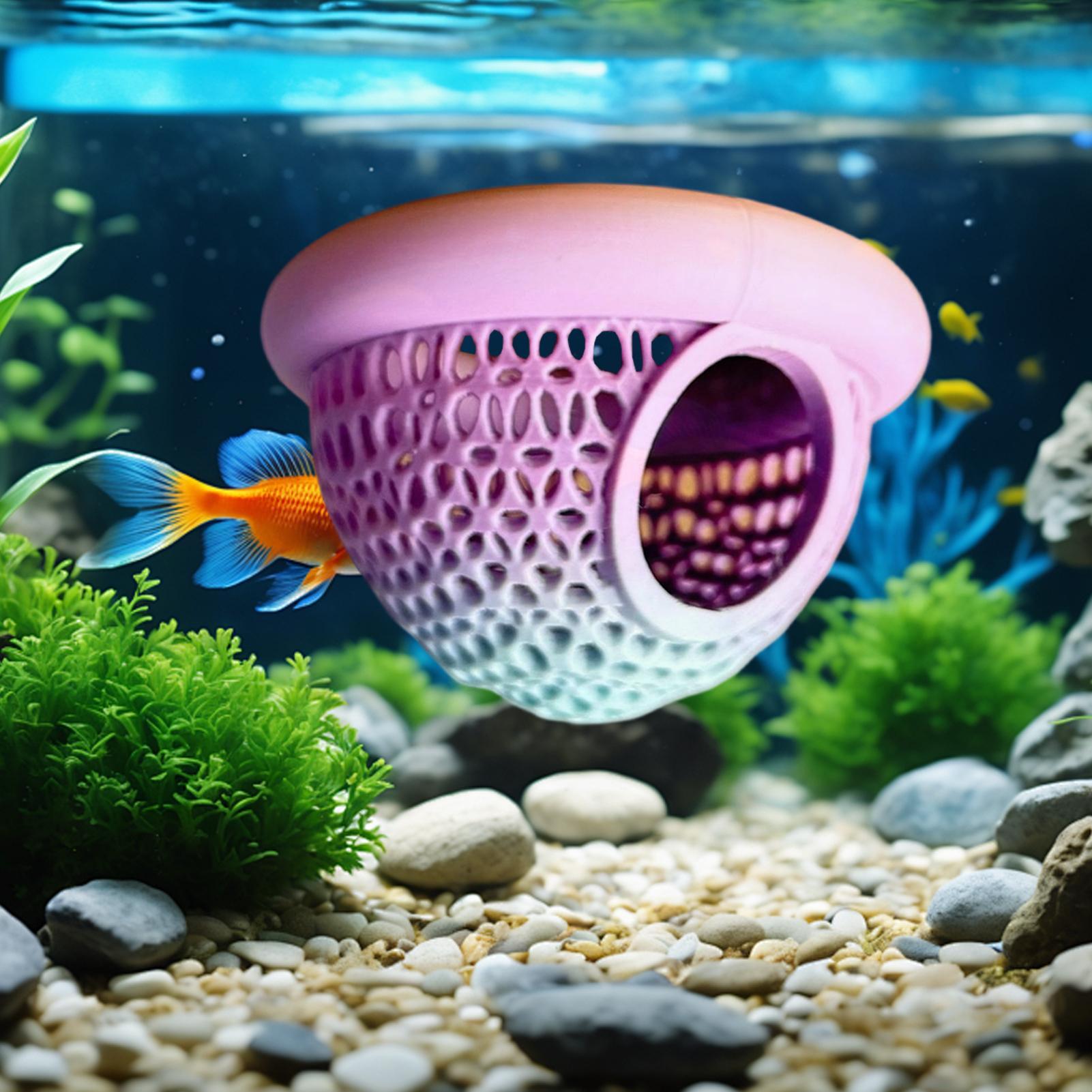 Caverna Flutuante para Peixes  - Aquarium Plant Live avaliação e preço