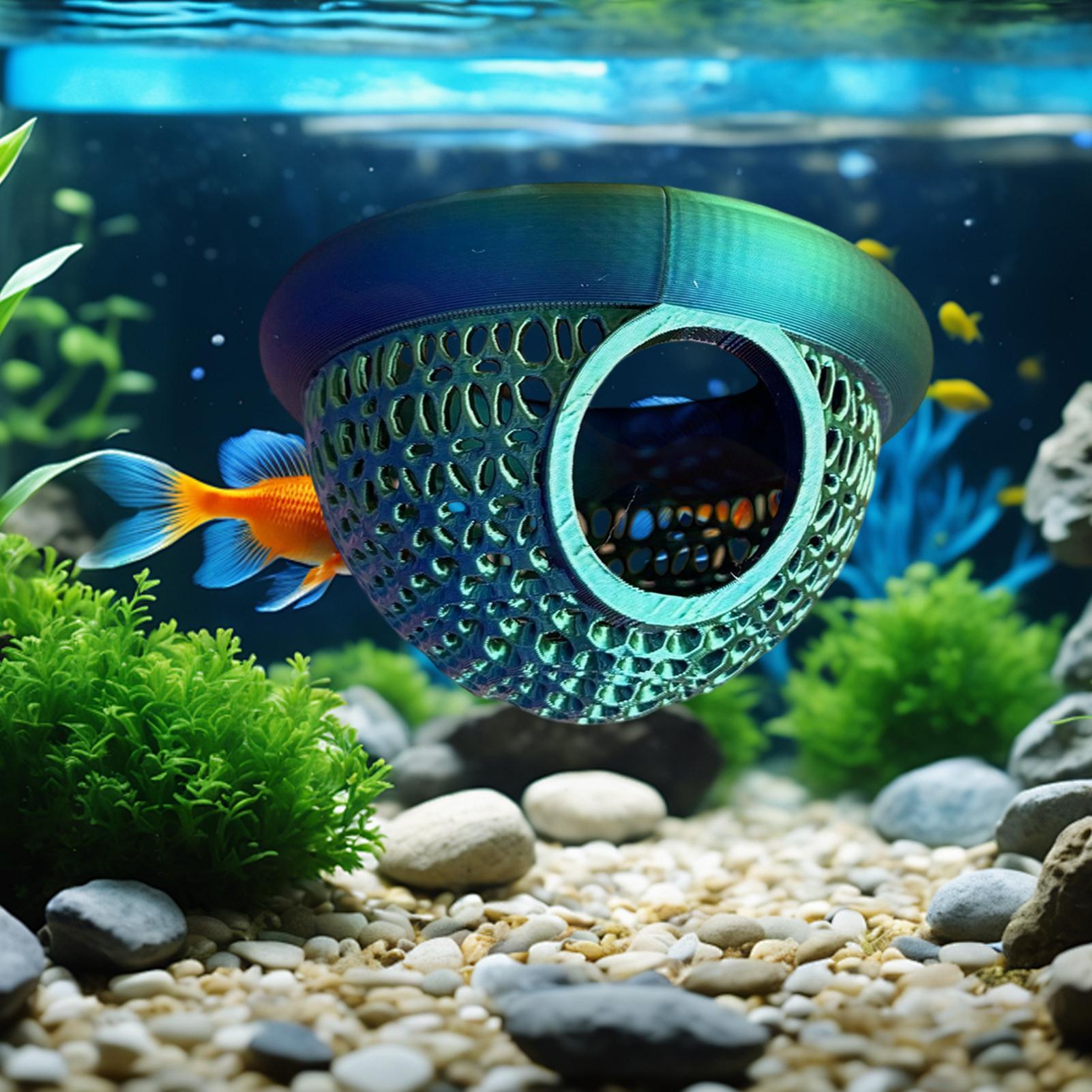 Caverna Flutuante para Peixes  - Aquarium Plant Live avaliação e preço