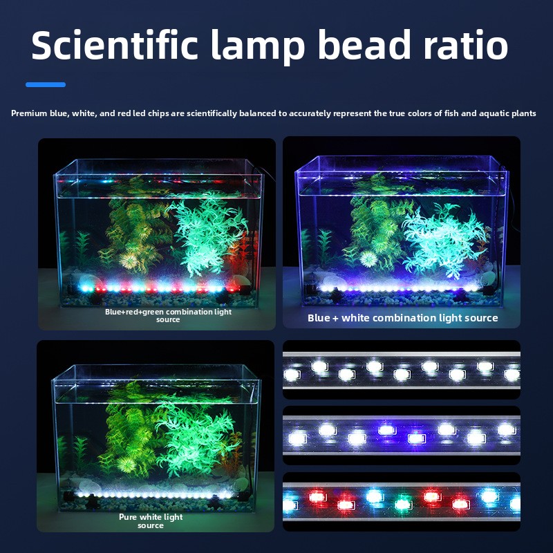 Aquário led luz à prova dwater - Aquarium Plant Grow Light avaliação e preço