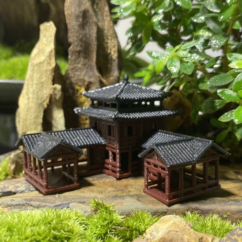 Plásticos Estilo Chinês Modelo - Planted Aquarium Models avaliação e preço