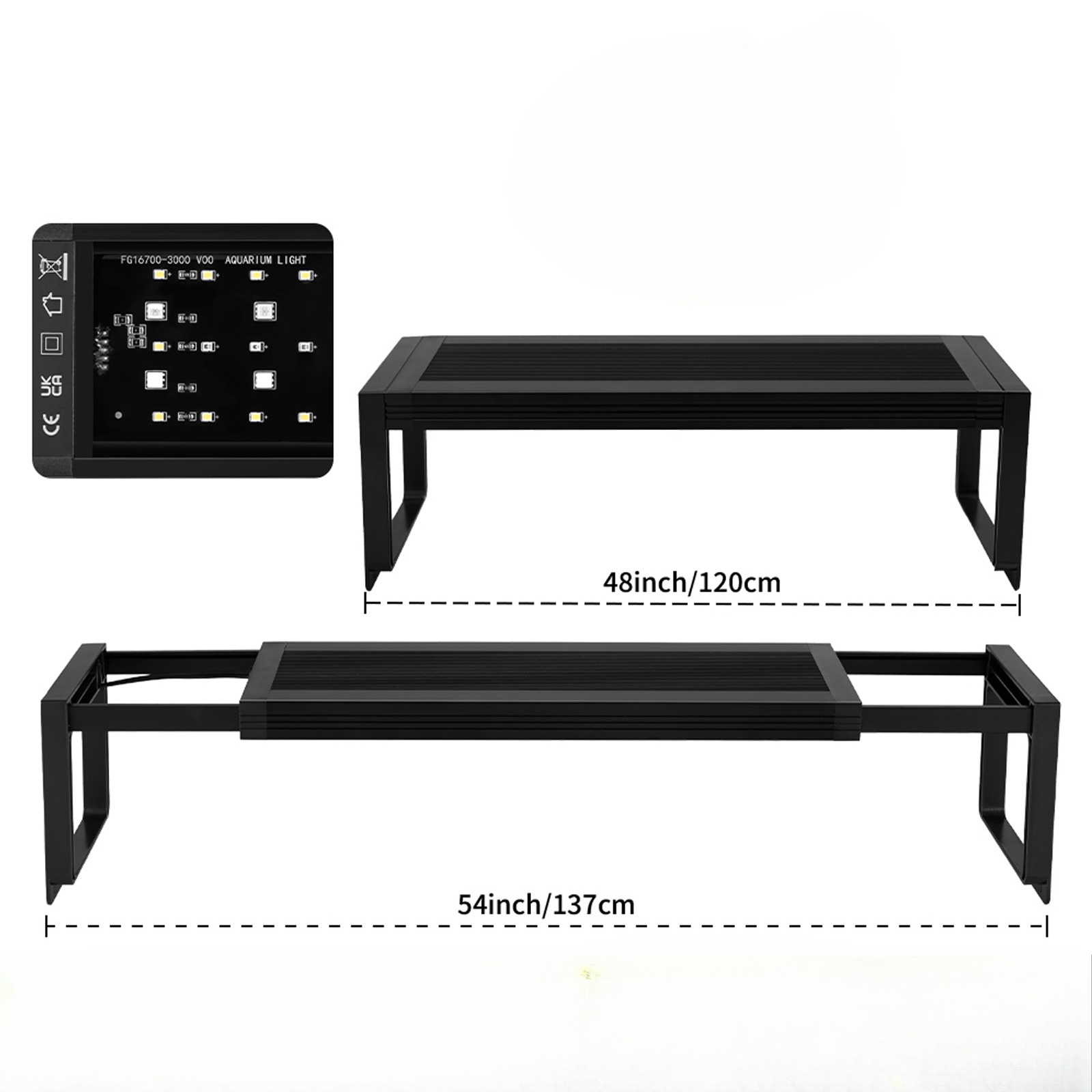 Luminária LED Suspensa 100V-24 - Planted Aquarium Hanging Light avaliação e preço