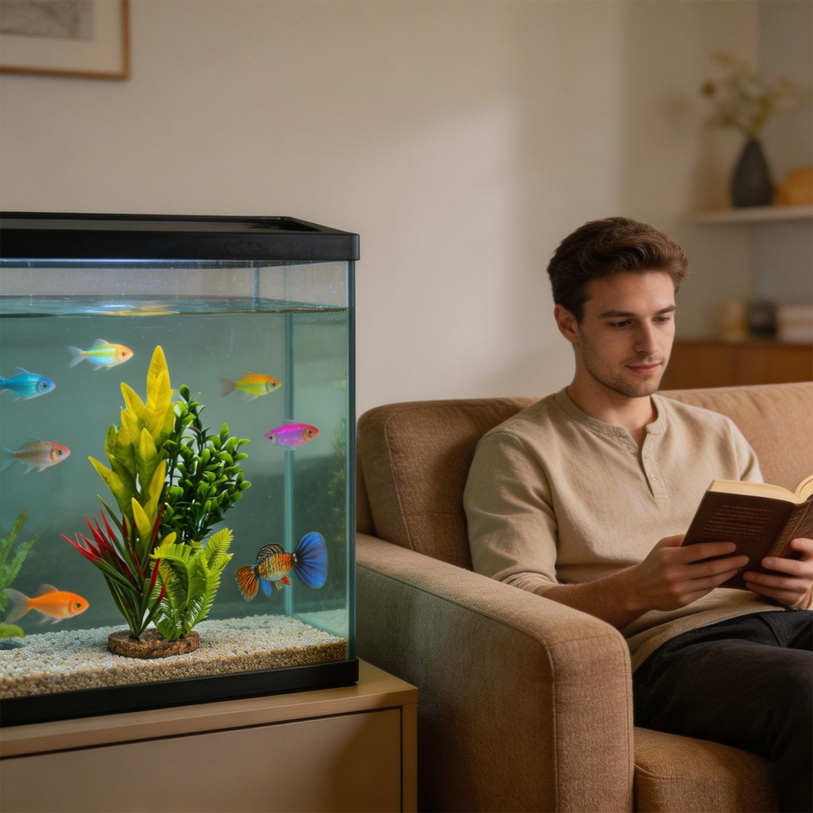 Plantas Artificiais para Decor - Planted Aquarium For Beginners avaliação e preço