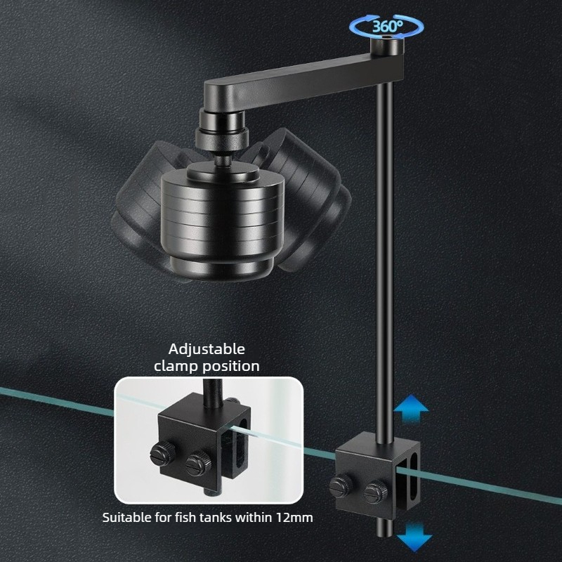Luz LED para Aquário com 3 Cor - Aquarium Plant Grow Light avaliação e preço