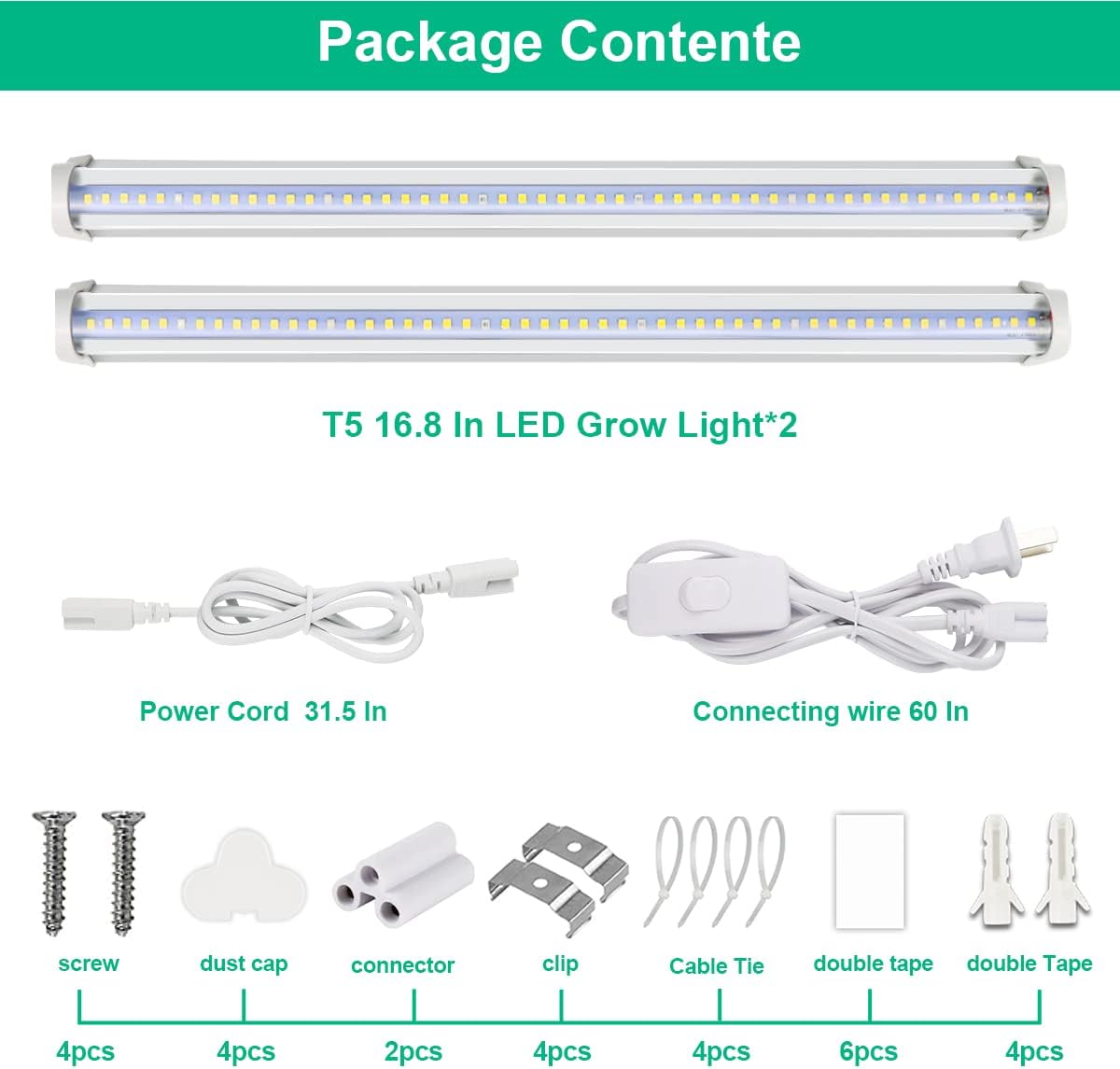 Led crescer lâmpadas planta es - Aquarium Plant Seeds avaliação e preço