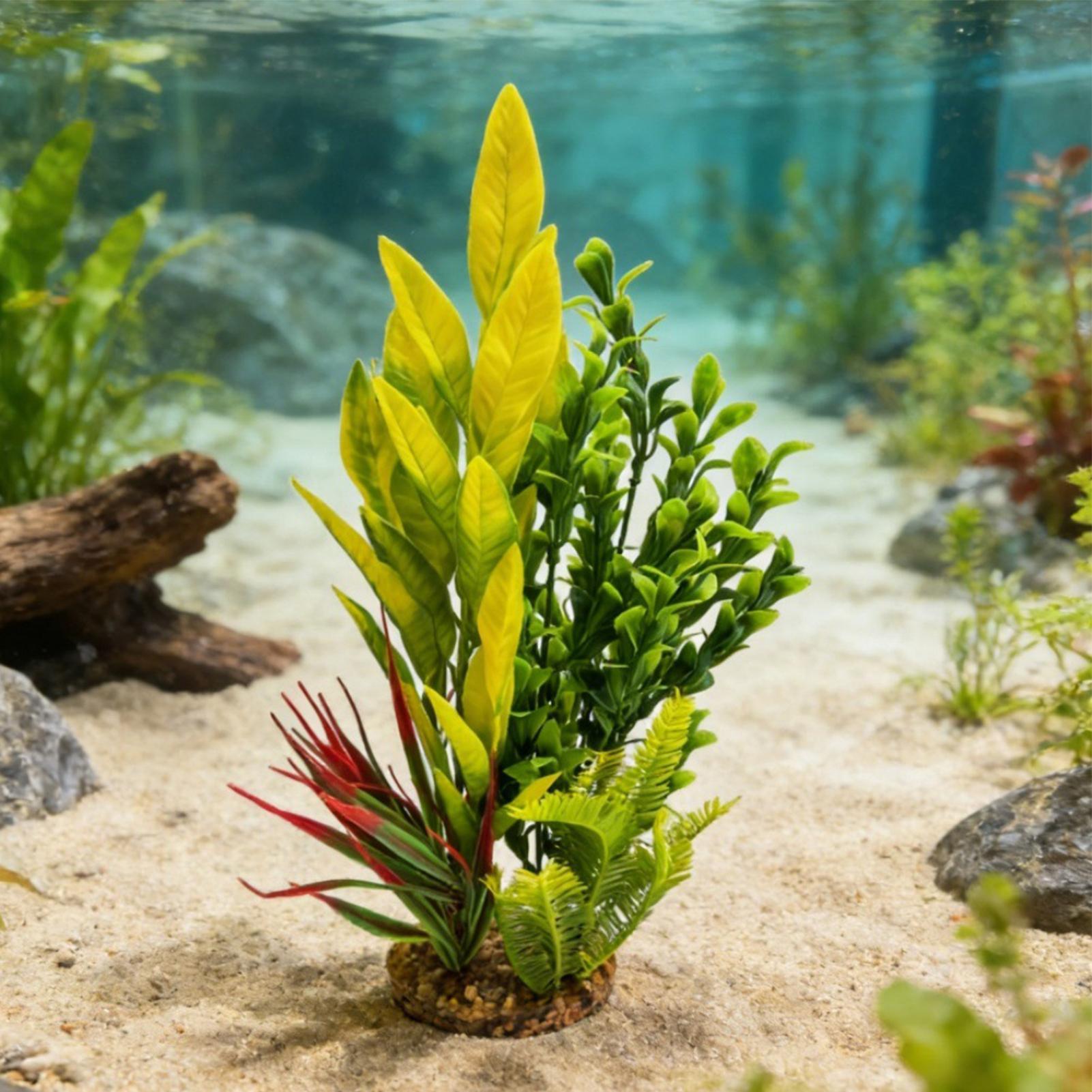 Plantas Artificiais para Aquár - Planted Aquarium For Beginners avaliação e preço