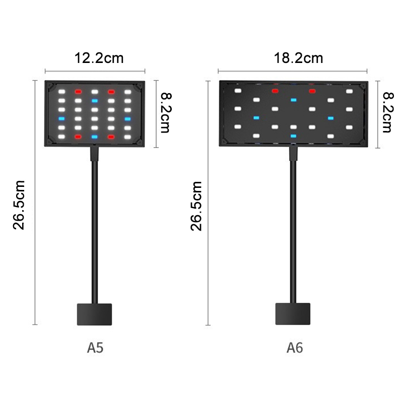Aquário usb led luz espectro c - Aquarium Plant Grow Light avaliação e preço