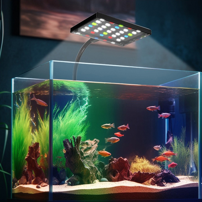 Aquário usb led luz espectro c - Aquarium Plant Grow Light avaliação e preço