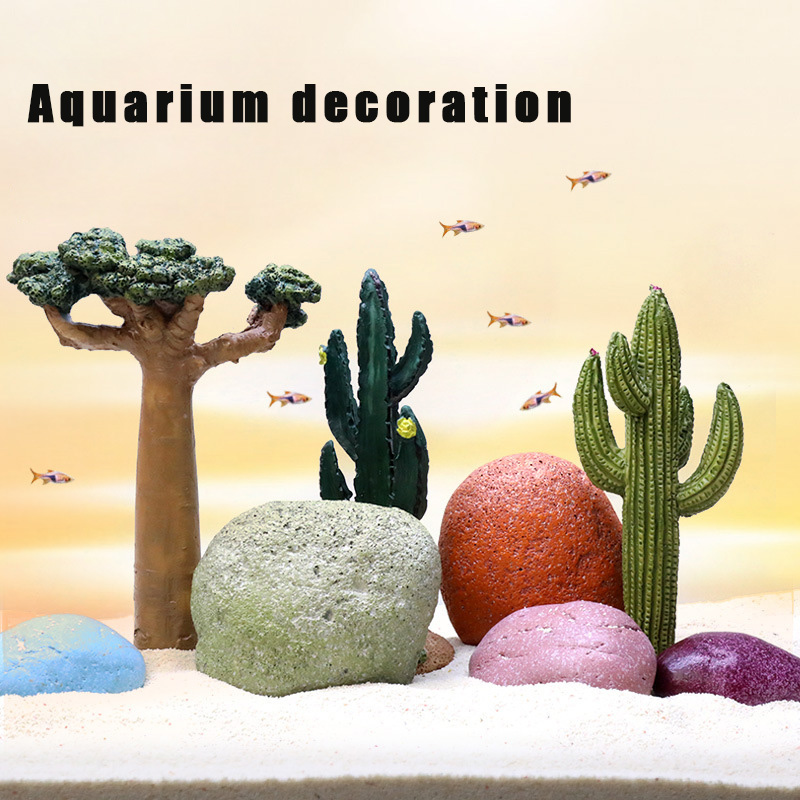 Decoração de tanque de peixes, - Planted Aquarium Models avaliação e preço