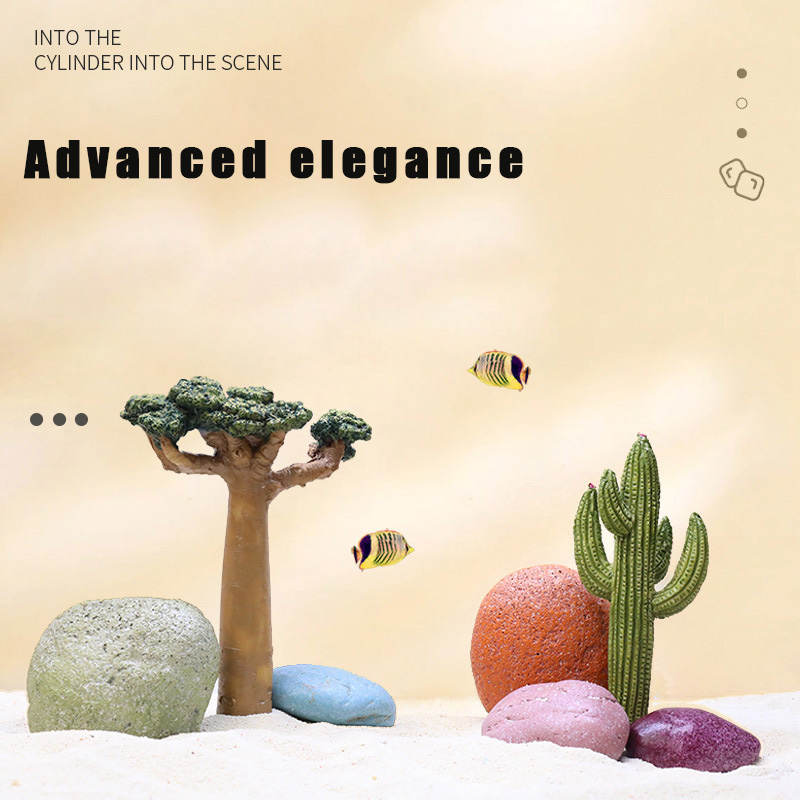 Decoração de tanque de peixes, - Planted Aquarium Models avaliação e preço