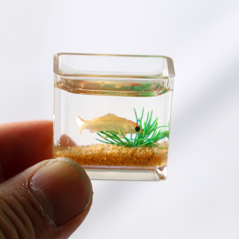 Mini Dollhouse Simulação Tanqu - Planted Aquarium Models avaliação e preço