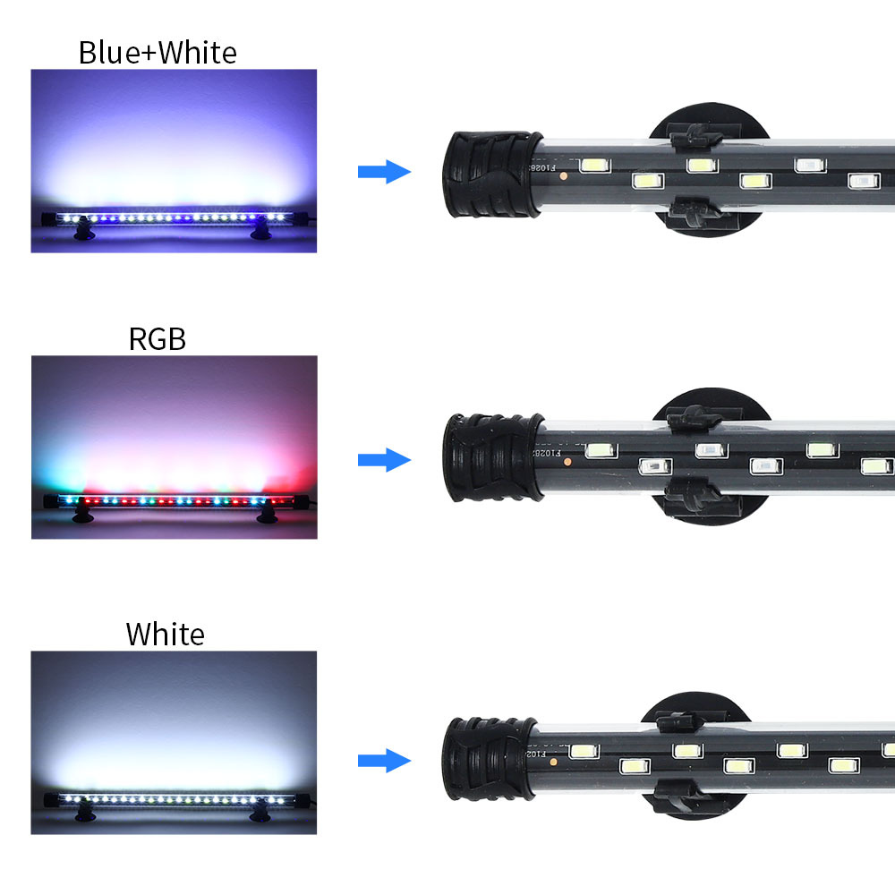 90-260v luz de aquário led à p - Aquarium Plant Grow Light avaliação e preço